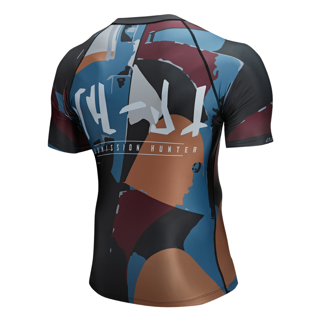 Pantalon Rash Guard Cressi Hunter - Protection UV Et Vent - Coupe Anatomique Camouflage - Sports Nautiques